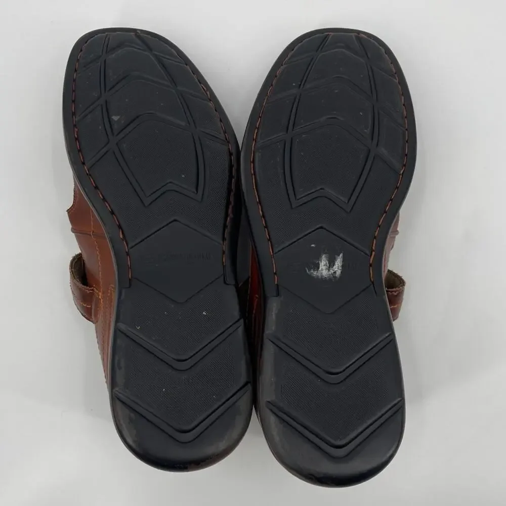 Stacy Adams Belmar Fisherman Men’s Sandals Shoes Sz 13M Coastal Normcore Brown
